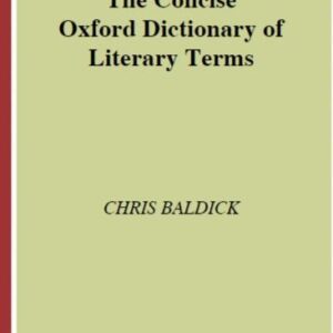 کتاب 3-The Concise Oxford Dictionary of Literary Terms